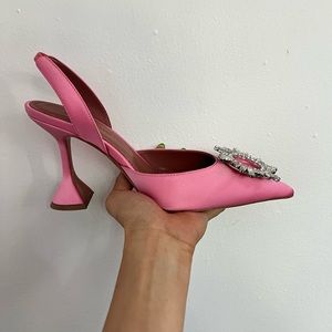 Amina Mauddi pink sling back.